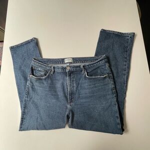 Agolde Wilder High Rise Denim Jean Size 31